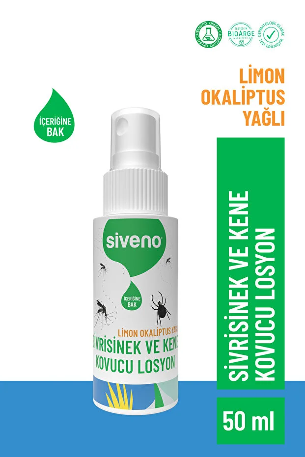 Sivrisinek ve Kene Kovucu Sprey Losyon Bitkisel Tüm Vücut İçin Seyahat Tatil Boy 50 ml Sivrisinek ve Kene Kovucu Sprey Losyon Bitkisel Tüm Vücut İçin Seyahat Tatil Boy 50 ml